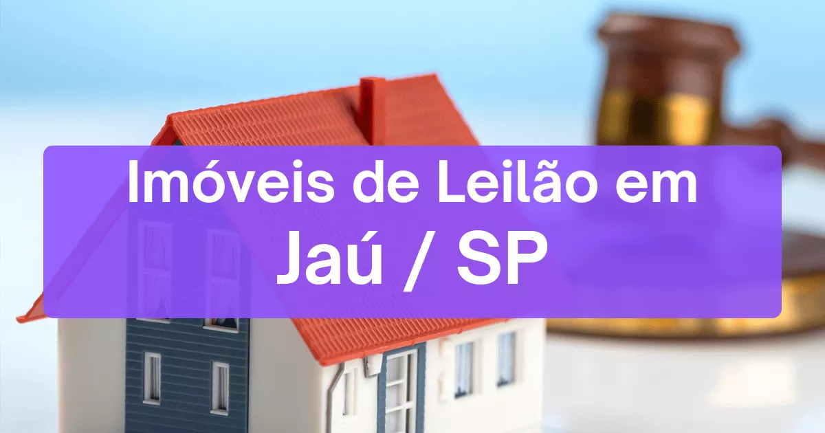 Imóveis em leilão em Jaú/SP