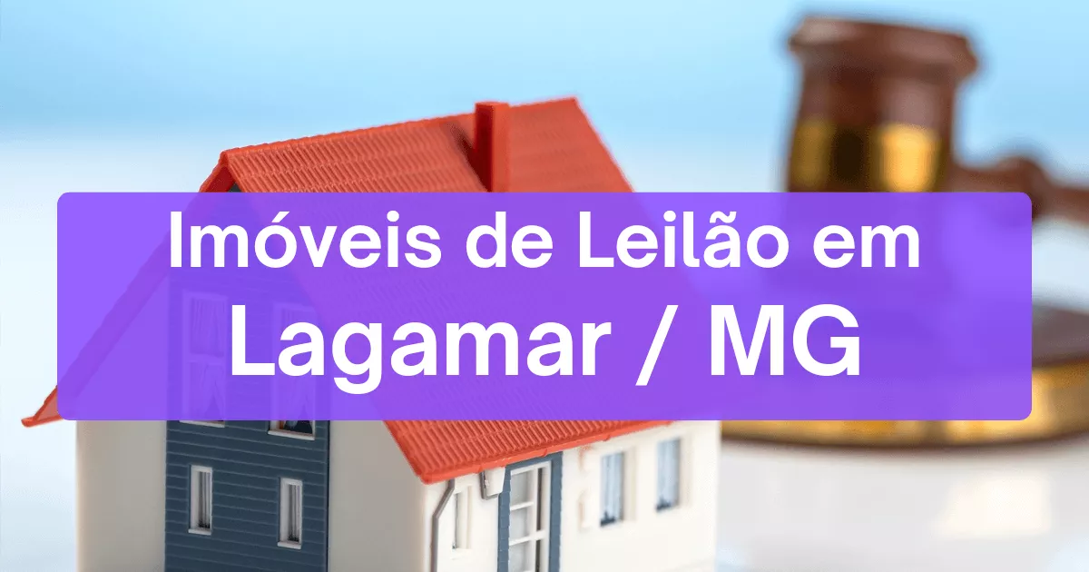 Imóveis em leilão em Lagamar/MG