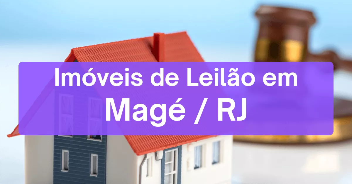 Imóveis em leilão em Magé/RJ