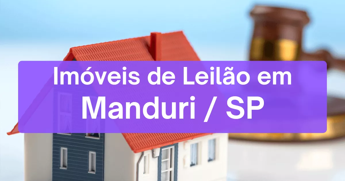 Imóveis em leilão em Manduri/SP