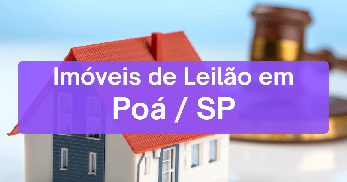 Imóveis em leilão em Poá/SP