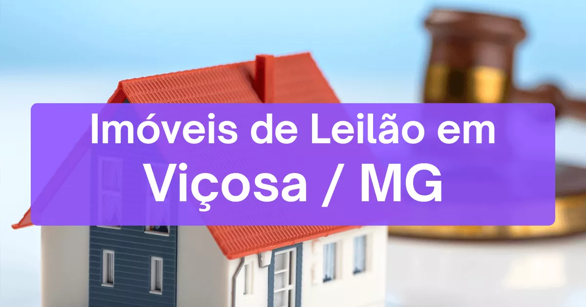 Imóveis em leilão em Viçosa/MG